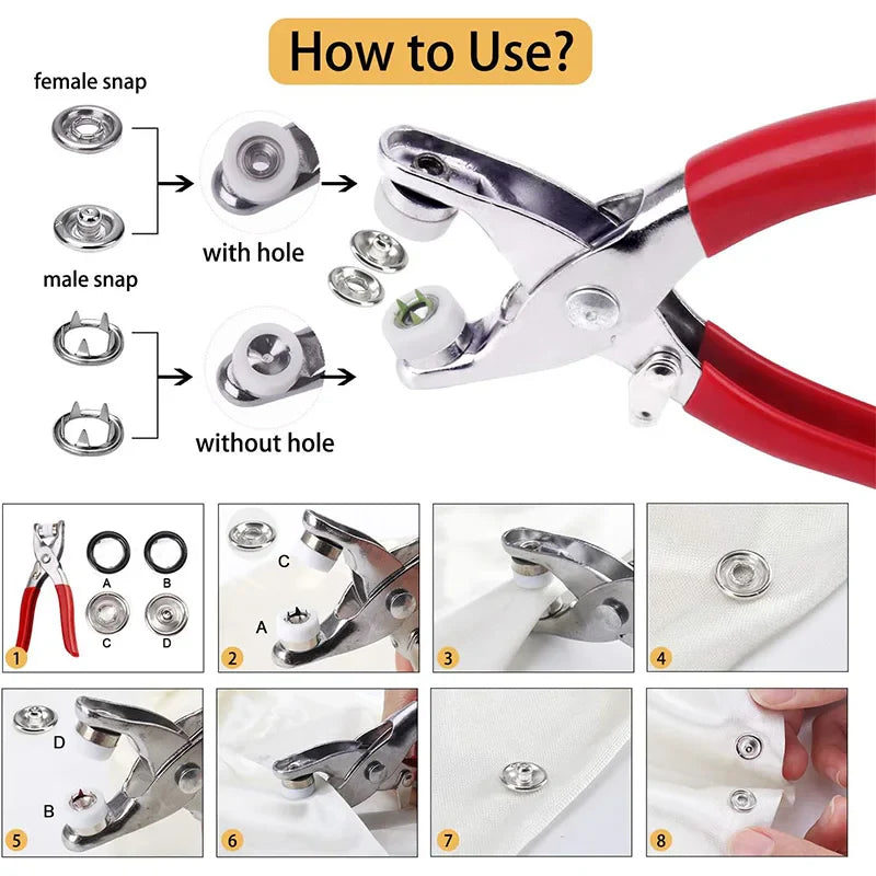 Easy Snap Button Kit